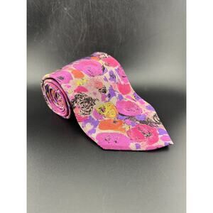 Vintage Bright Floral Principe Necktie